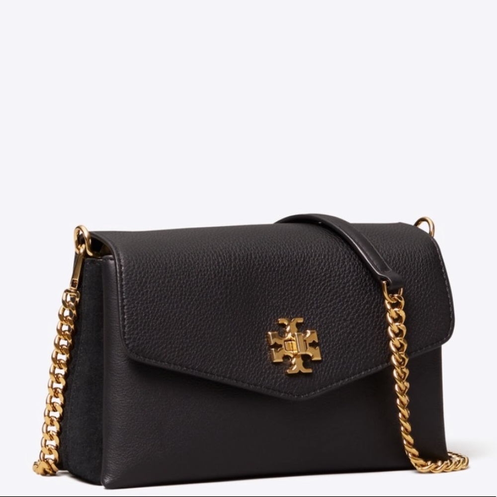 ToryBurch: Kira Chevron Mixed-Materials Mini Bag